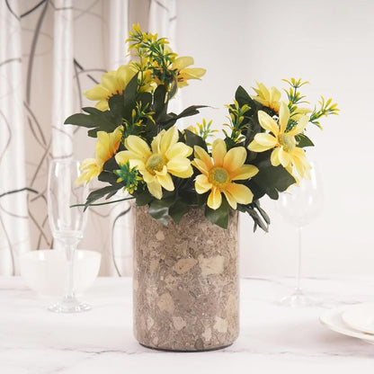 Marble Utensil Holder and Spoon Caddy Black -Countertop Organizer for Kitchen Utensils, Flatware, and Chopsticks